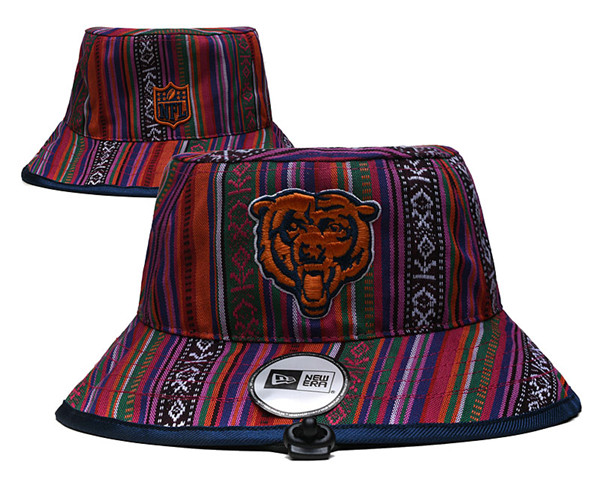 Chicago Bears Stitched Bucket Hats 091